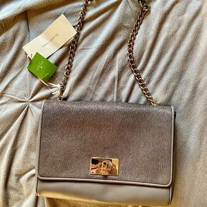NWT Kate Spade chain purse leather hand bag